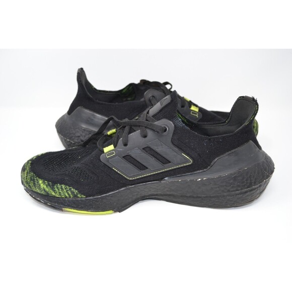 adidas Ultra Boost 22 GX5915 Men\'s 11 Sneakers Black‎ Yellow Mesh Running Shoes main image 5